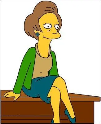 Qui est la prof de Bart ?