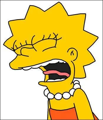 Que dit Lisa quand elle est tannée par son frère ?