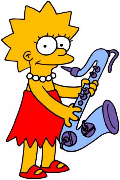 De quel instrument Lisa joue-t-elle ?