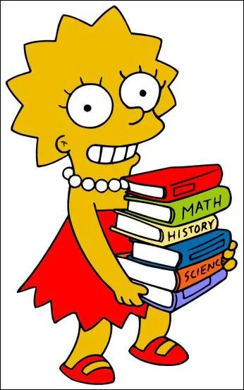 Lisa est-elle bonne à l'école ?
