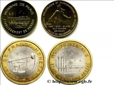 Allez, pour finir ! L'usine de Pessac, près de Bordeaux, produit les pièces de monnaie pour la France et d'autres pays.
A votre avis, combien, de pièces produit-elle par an ?