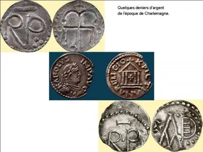 Pendant une partie de la féodalité, il y a eu beaucoup de type de monnaies différentes. Les rois mérovingiens ne réussirent pas à imposer leur monnaie.
Quel est le nom de l'édit qui voulait imposer le principe de la monnaie unique.