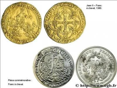 Cela « tourne mal » pour le Royaume de France. Le roi de France, Jean II, se fait battre à la bataille de Poitiers (1356). Il est capturé. Une fois libéré, il doit payer une rançon et rétablir la situation financière du pays.
Que fit-il ?