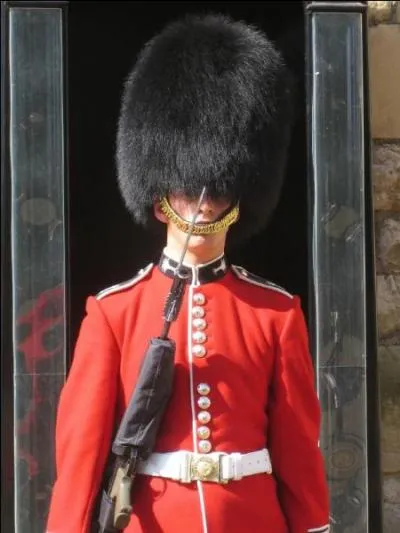 'Chapeau des gardes de Buckingham Palace entre autres, son nom est...