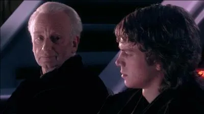 Quel est le Sith évoqué par Palpatine lorsqu'il raconte une histoire à Anakin ?