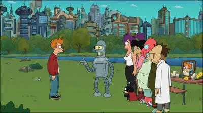 Comment s'appelle la socit dans laquelle Fry et ses amis travaillent ?