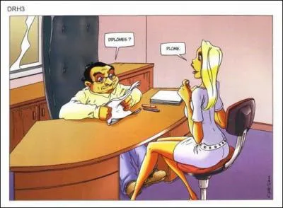 'Une femme qui se croit intelligente réclame les mêmes droits que l'homme. Une femme intelligente y renonce. 'Indice : Chats et féministe.'