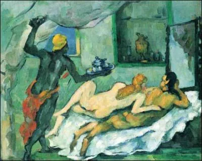 Qui a peint "L'après-midi à Naples ou Le punch au rhum" ?