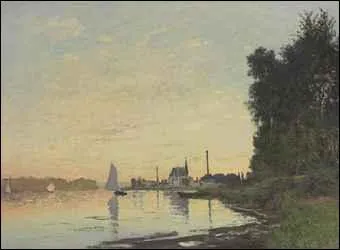 Qui a peint "Argenteuil, fin d'après-midi" ?
