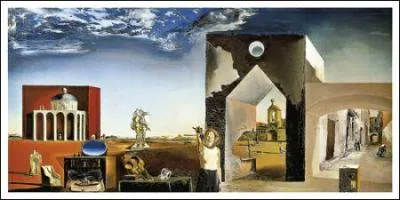 Qui a peint "Banlieue de la vile, paranoïa, après-midi" ?