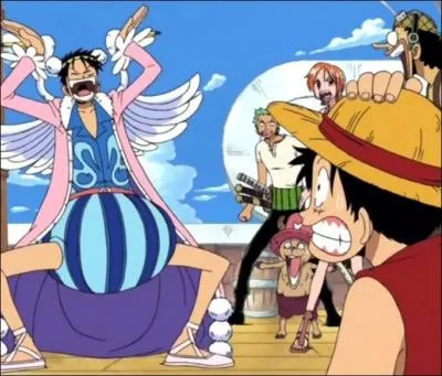Épisode 92 - Sur la route entre Drum et Alabasta, l'équipage de Luffy fait ami-ami avec l'un des membres de Baroque Works. De qui s'agit-il ?