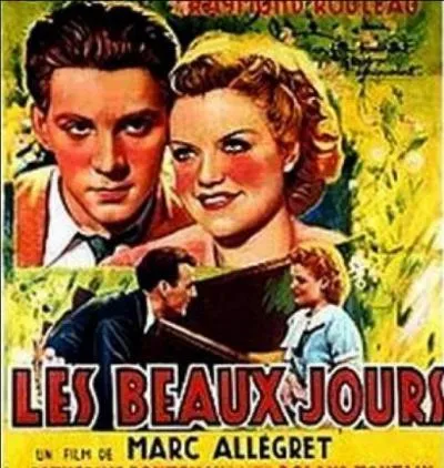 Quel acteur fait ses d&eacute;buts dans "Les Beaux jours" ?