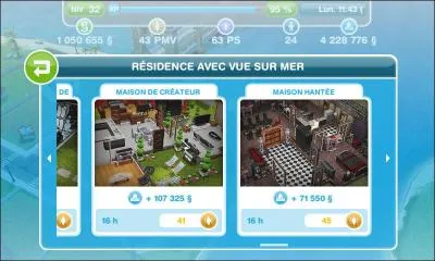 Combien y a-t-il de possibilités de maisons ?