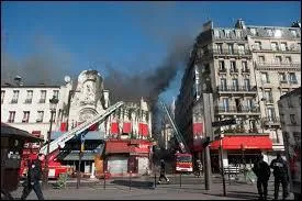 1807-2016 : Le mythe va survivre à ce violent incendie de 2011. Cette salle parisienne va renaître de ses cendres en 2016. Quel est ce haut lieu à vocation culturelle qui fut avant tout le temple du French-cancan avant d'accueillir des combats de boxe, de catch et des pièces de théâtre ?