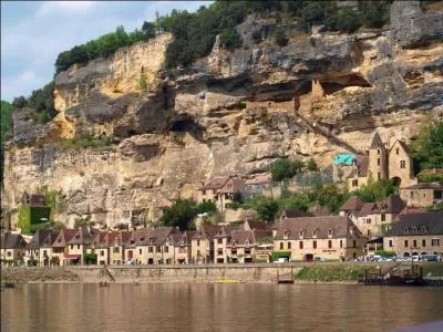 Dans quel département se trouve le pittoresque fort troglodytique de la Roque-Gageac ?