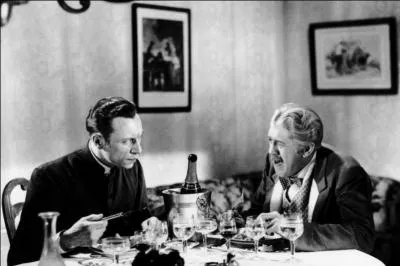 Que sert-on pour dîner à Louis Jouvet et Michel Simon dans "Drôle de drame" ?