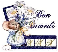 Comment traduisez-vous "samedi" en anglais ?