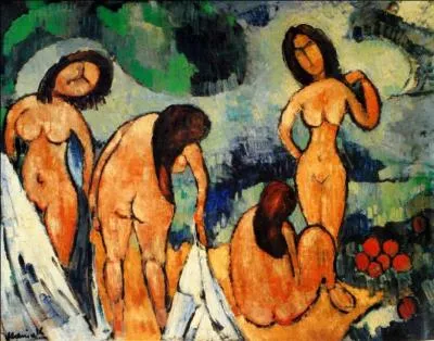 Qui a peint "Les Baigneuses" ?