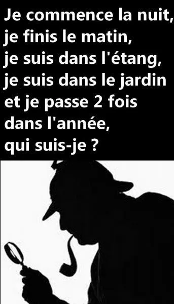 Quelle est la bonne réponse à cette énigme ?
