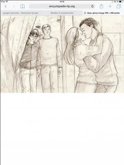 Avec qui Ginny est-elle sortie dans le tome 5 ?