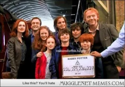 Quel est le prénom de la fille de Harry et Ginny ?