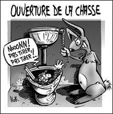 A moins d'avoir vécu en ermite ou sur la planète Mars, vous connaissez tous cette fameuse chanson de Chantal Goya, parue en 1977, parlant d'un lapin ayant tué un chasseur. Sauriez-vous me donner le titre exact de cette chanson ?