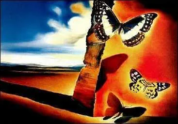 Qui a peint "Paysage aux papillons" ?