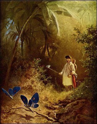 Qui a peint "Le Chasseur de papillons" ?