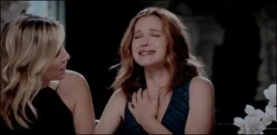 Pourquoi April pleure-t-elle ?