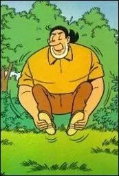 Bandes dessinées - Quel personnage est doté d'une force herculéenne dans la bande dessinée flamande "Bob et Bobette" ?