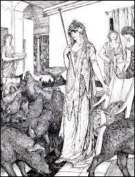 Dans "l'Odyssée" de Homère, comment se nomme la puissante enchanteresse ayant transformé les compagnons d'Ulysse en porcs ?