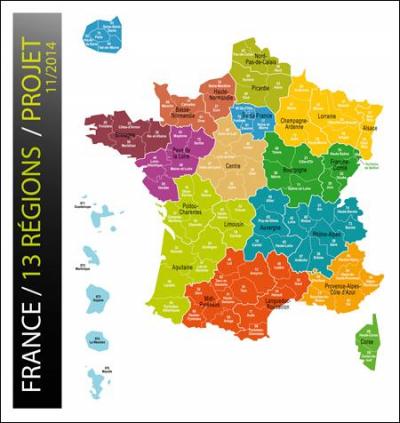Est-ce la nouvelle carte de France ?