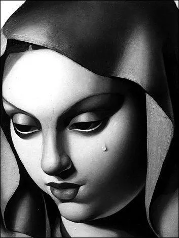 Qui a peint "Vierge &agrave; la larme" ?