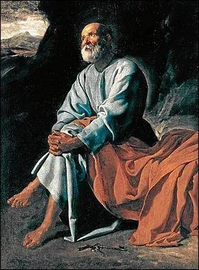 Qui a peint "Les larmes de Saint-Pierre" ?