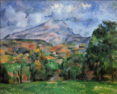 Qui a peint "La Montagne Sainte-Victoire" ?