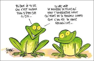 Et pendant ce temps-là, la grenouille...