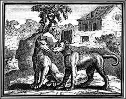 Dans "Le Loup est Le Chien" de quel côté se met Jean de La Fontaine ?