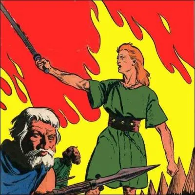 Quel est le premier récit paru dans "Tintin" de "Harald le Viking" en 1956 ?
