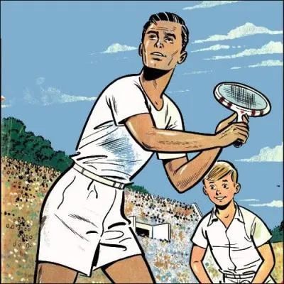 Quel champion de tennis adopte "Jari" ?