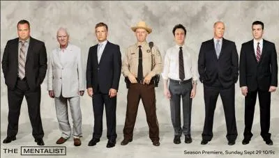 Au cours de la saison 5, Patrick Jane établit une liste de suspects qui peuvent être John Le Rouge, combien de noms sont notés ?