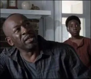 Pendant tout le temps où Rick était à l'hôpital, Morgan et son fils avaient élu domicile dans sa maison.