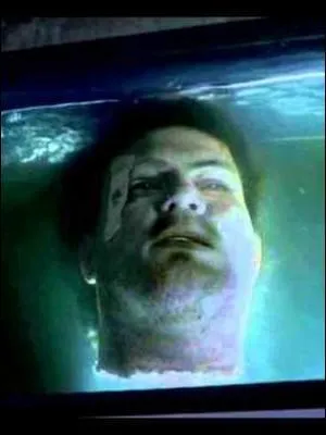 Michonne trouve aussi une impressionnante collection de têtes coupées chez le Gouverneur... À qui appartient cette tête  ?