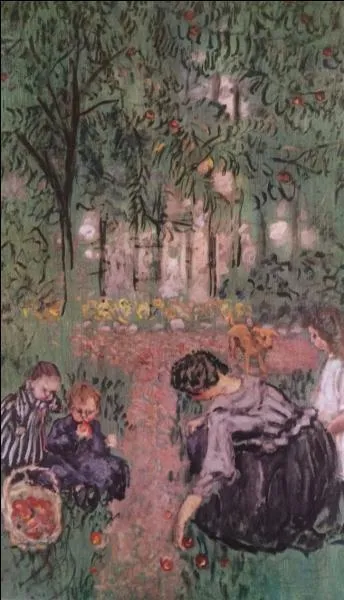 Qui a peint "La cueillette des pommes" ?