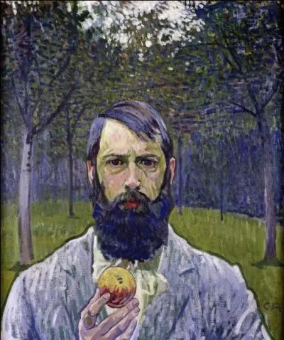 Qui a peint "Autoportrait à la pomme" ?