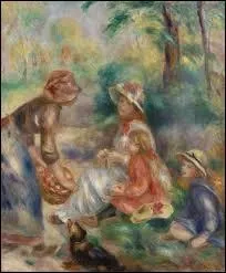 Qui a peint "La marchande de pommes" ?