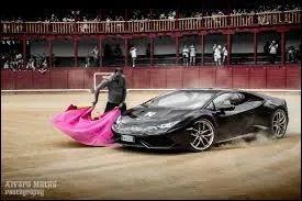 Alala ... ce qu'il faut pas faire de nos jours pour faire une pub humoristique ...
bref, ce taureau furieux est la ...