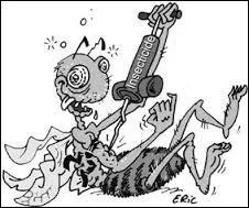 Citez la marque n'ayant rien à voir avec le domaine des produits insecticides :