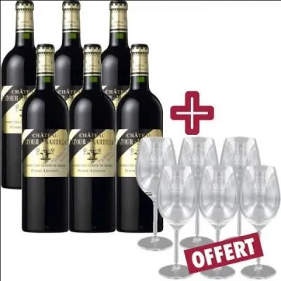 Château Latour et Château Margot, à boire avec modération, donnent la couleur...