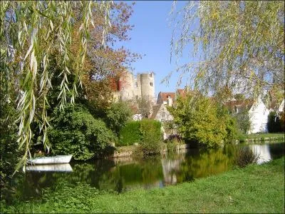 Un arrêt dans ce village pittoresque d'Indre-et-Loire nous sera bénéfique, le comte d'Anjou Foulques III dit Nerra y fit édifier une forteresse dont les vestiges se reflètent dans la rivière, quel est ce village ?