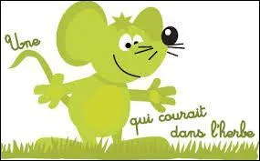 D'après la comptine, que dit la souris verte lorsqu'on la met dans le frigo ?